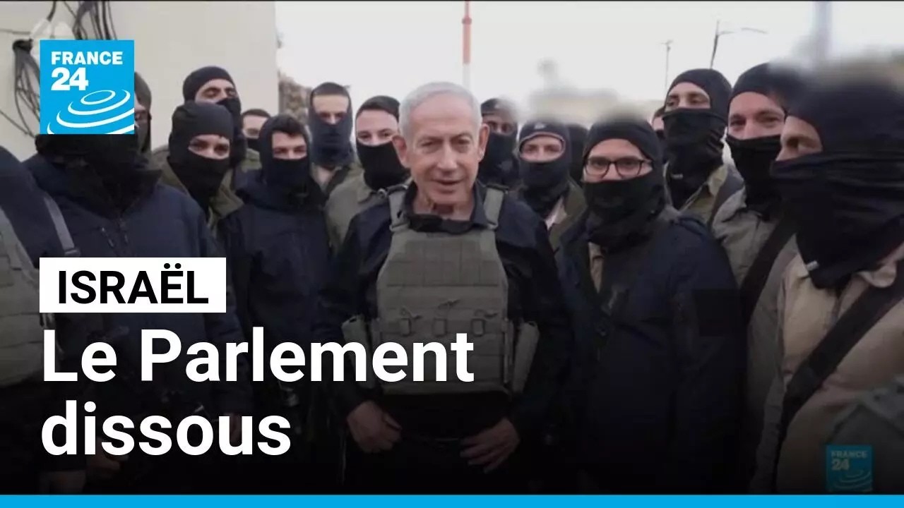 Israël : le Parlement dissous, le pays se tourne vers les législatives d'octobre • FRANCE 24