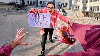 I GOT ANGRY MY TEACHER. I PRANKED HER @NOITEN (Epic Parkour Chase POV) #parkour #prank  #funny