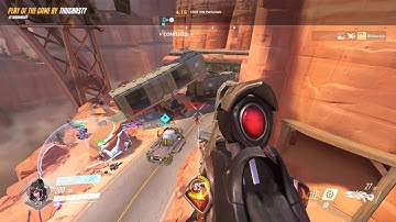 Overwatch: Widowmaker Quick Scope (GAMEPLAY):(Play of the Game)