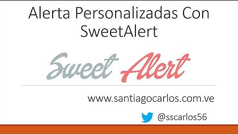 Alertas Personalizadas con SweetAlert