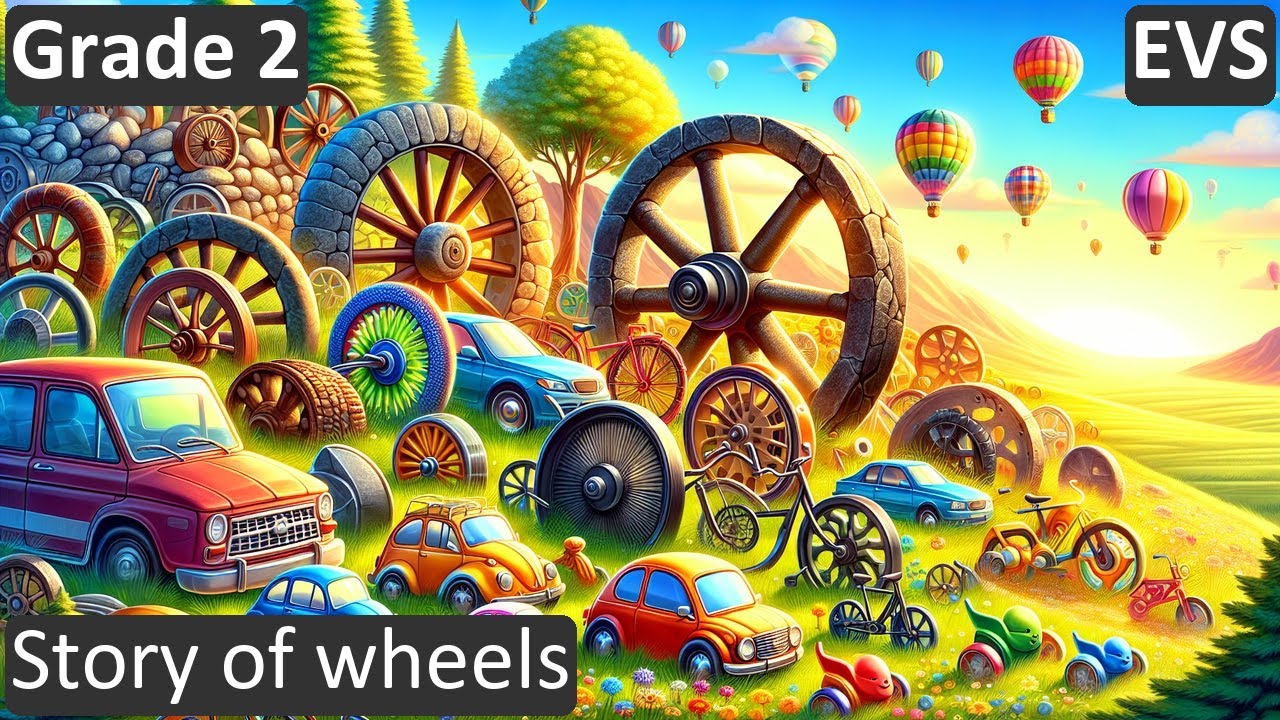 essay on wheel for class 2