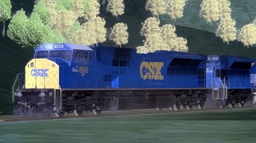 Open Rails - CSX Kingsport Subdivision | Coal Drag South PT1 (Hellier - Carfax)
