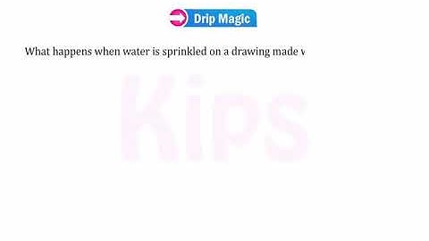 Drip magic in Tux paint