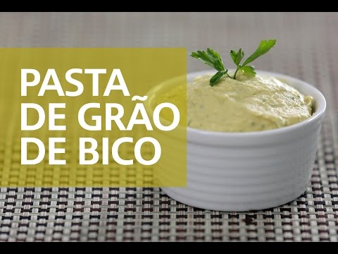 Pasta de Grão de Bico (Hommus) - Comer, Treinar e Amar