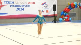 : Czech Aerobic Open 2024 - Qualification - JR IW - GER - Marieka Otto