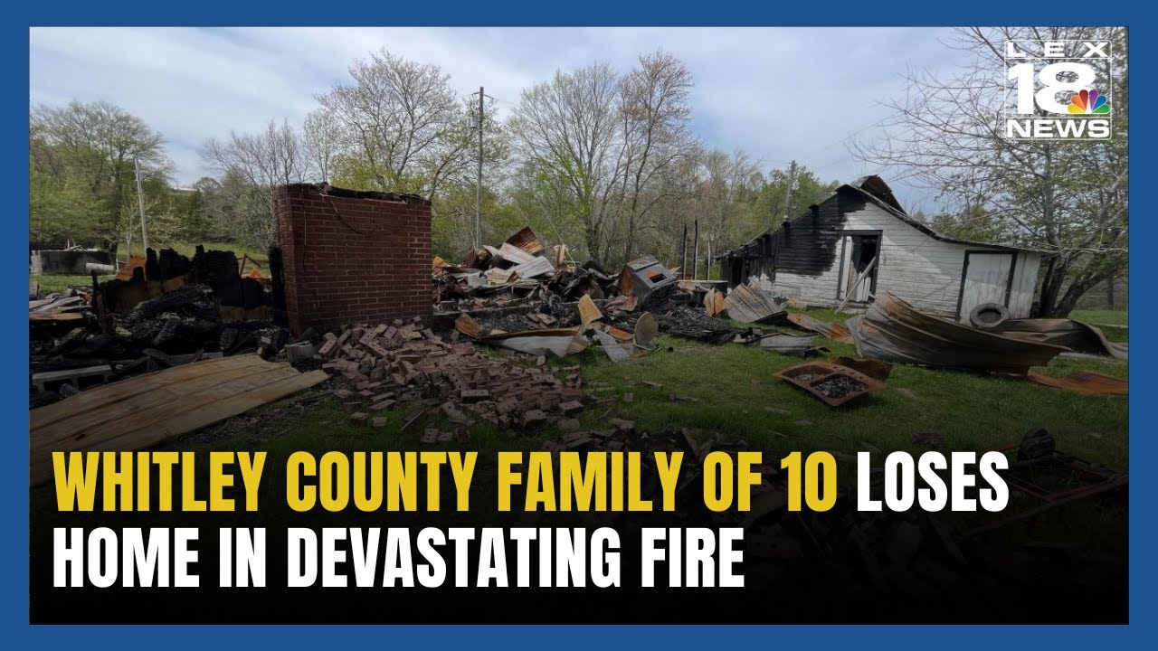 Family of 10 Displaced After House Fire - YouTube