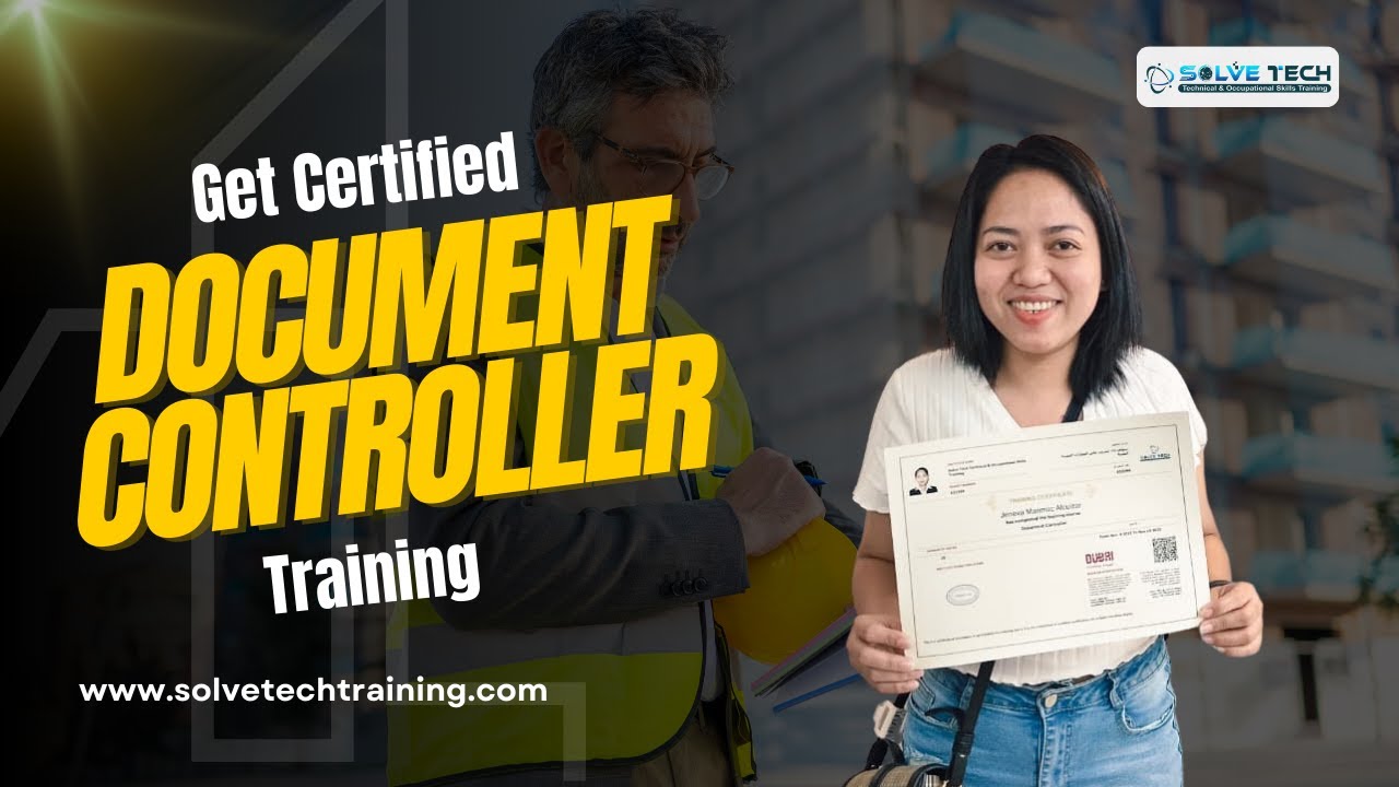 Document Controller Training Dubai | Solve Tech Training Institute ...