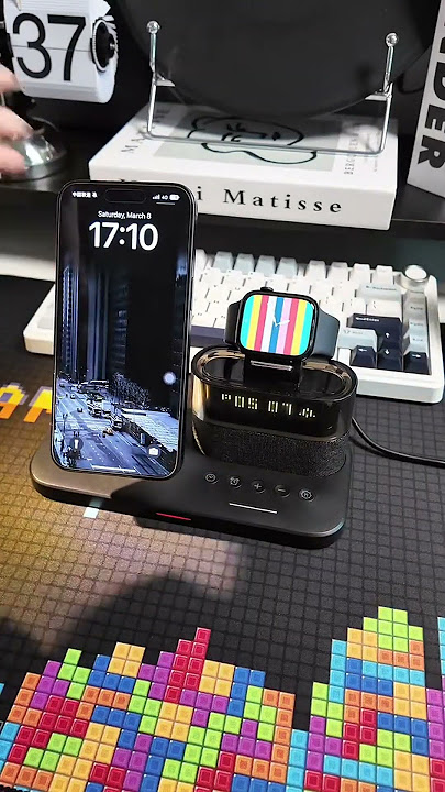 5-in-1 Wireless Charging Station with Nightlight – Perfect Christmas Gift!