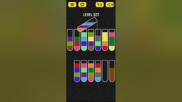 Water Sort Puzzle - level 927