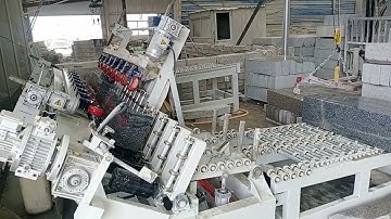 High  speed hot selling marble granite edge profiling curbstone chamfering machine