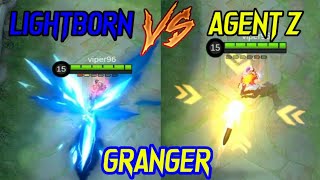 GRANGER LIGHTBORN SKIN vs GRANGER EPIC SKIN AGENT Z |Skill Effect Of Granger Lightborn And Epic Skin