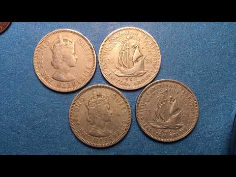 Eastern Caribbean States 25 Cents 1965