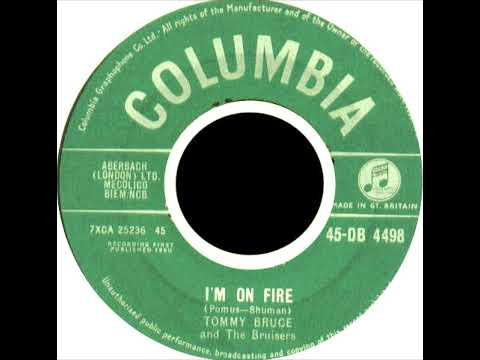 Tommy Bruce & The Bruisers - I'm On Fire (1960)