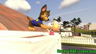 SFM PAW Patrol |Chase help Skye before she fall (Skase moment)