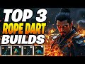 TOP 3 BEST ROPE DART BUILDS! Where Winds Meet Rope Dart Build Guide