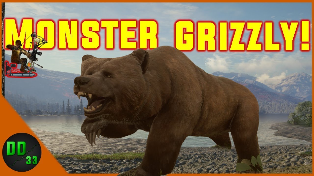 Bow Hunting a MONSTER GRIZZLY BEAR from a Tree Stand in Call Of The