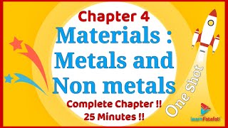 Class 8 Chapter 4 Materials : Metals and Non metals OneShot in 25 minutes !!! - LearnFatafat screenshot 1