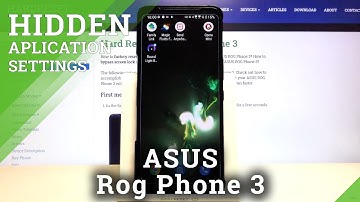 How to Hide Apps in ASUS ROG Phone 3?