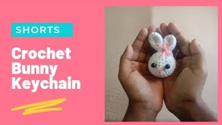 Crochet Rabbit Keychain/shorts/Jeni's World/ #Shorts