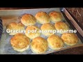 Receta de Bisquetes americanos estilo McDonalds, Popeyes, KFC*facil*pocos ingredientes