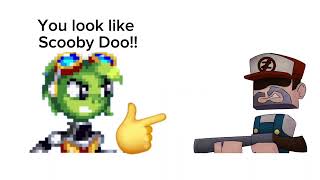Chuck the zombie clear got roasted by his commander torque #freedomplanet #zombiewonderland 