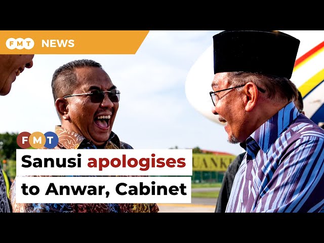 Sanusi apologises to Anwar, Cabinet for inappropriate remarks class=