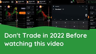 Don't Trade in 2022 , if not this Trading strategy iq option script in iq option, balance theory