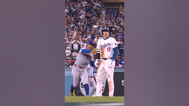 Shohei Ohtani almost got DRILLED #MLB #baseball #dodgers #mets