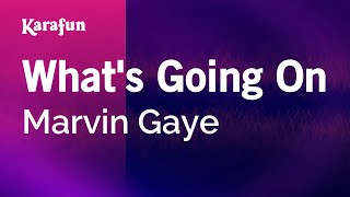 What's Going On - Marvin Gaye | Karaoke Version | KaraFun