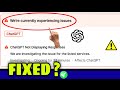 Chatgpt Not Working Today | Chatgpt Server Down Today | Chatgpt Loading Problem | Chatgpt Network 