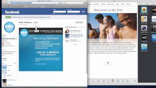 Putting A Facebook Like Button On A Page In iWeb
