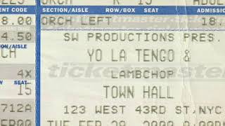 Yo La Tengo, New York, NY, February 29, 2000