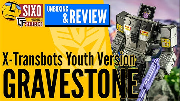 UNBOXING & REVIEW: Transformers X-Transbots MX-12T Gravestone (Youth Version)