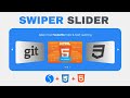 Responsive Card Slider using HTML  CSS and Swiper JS |  With free source code