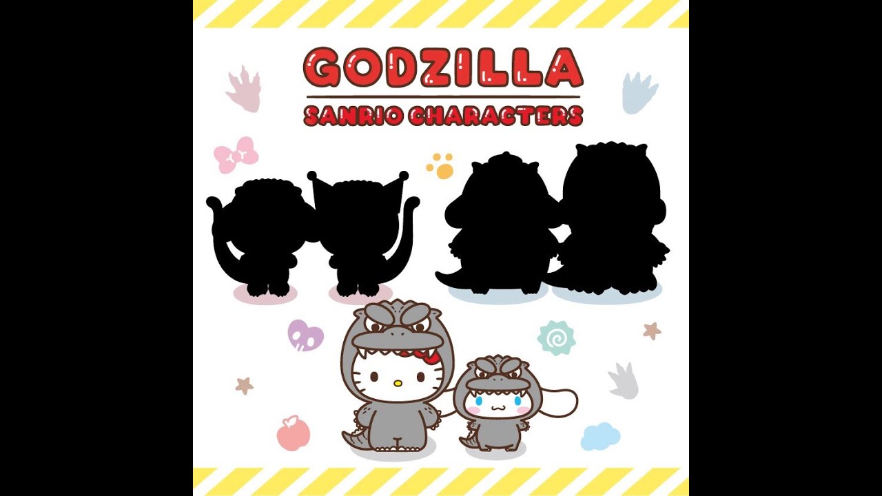 The CUTEST Kaiju? Hello Kitty Meets Godzilla! - YouTube