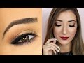 Sultry Eyes and Dark Lips Makeup Tutorial!