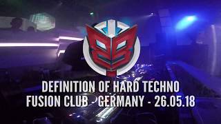 Agents Of Change - O.B.I. & PETDuo @ Definition Of HardTechno - Fusion Club, Germany May 2018