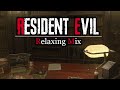 Ambient  relaxing resident evil music w rain  storm ambience reupload