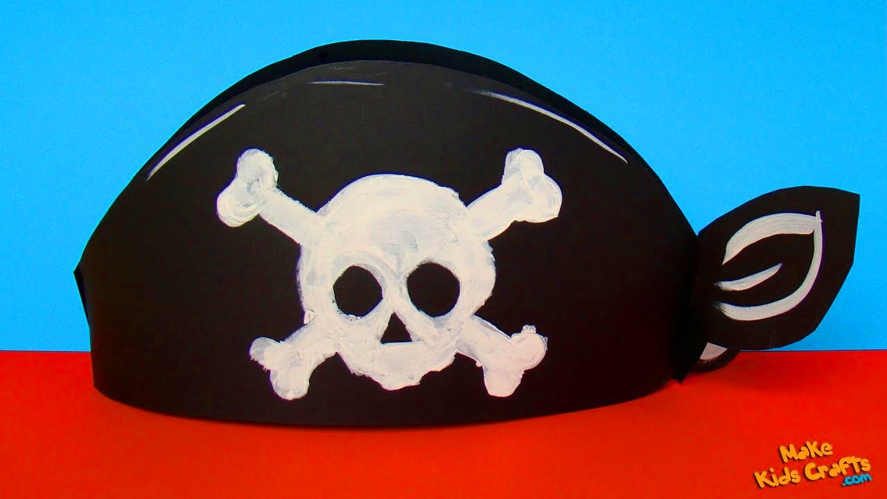 Paper Pirate Hat Template