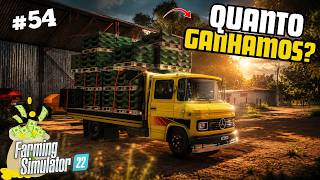 💰 Vendemos TODA a CEVADA e a ALFACE! Quanto faturamos? - FARMING SIMULATOR 22 #54