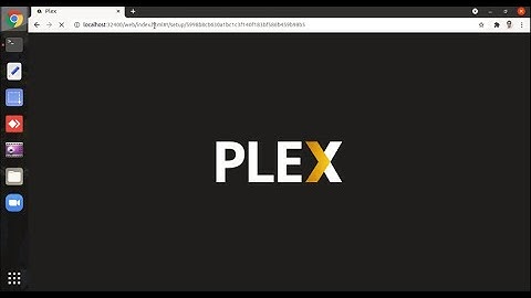 INSTALL PLEX MEDIA SERVER ON UBUNTU 20.04LTS