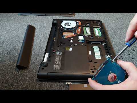 Samsung EVO 850 SSD upgrade on a Lenovo G50-70