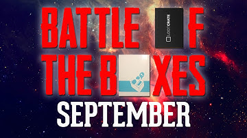 Battle of the Boxes: Lootcrate vs. Nerdblock (September 2014) | GORILLA WOLF