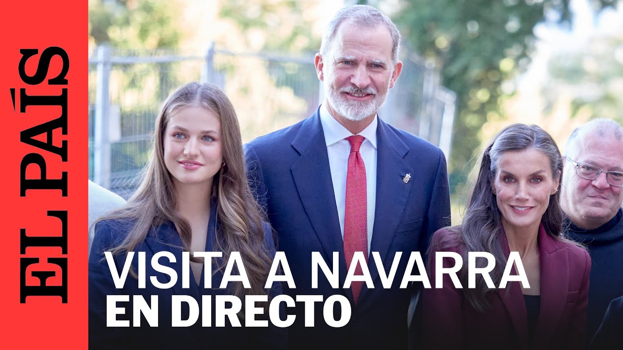 DIRECTO | Los reyes Felipe y Letizia y la princesa Leonor visitan Olite y Tudela, en Navarra