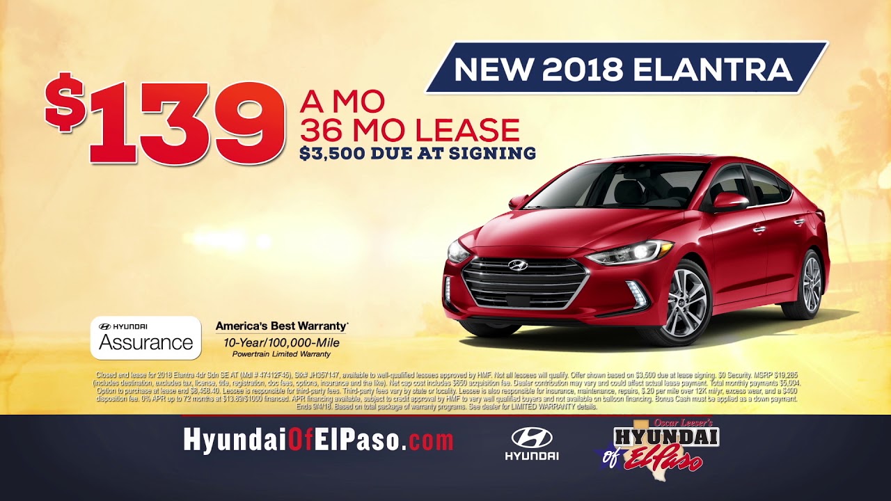 Hyundai of El Paso Epic Summer Sales Event YouTube