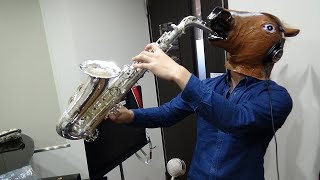 Video thumbnail of "【Fortnite/フォートナイト】Epic Sax Guy【演奏してみた】"