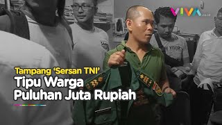 PENIPU! Begini Momen 'TNI' Ditangkap oleh Polres Kerinci