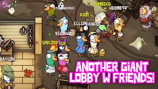 Another giant GOOSE GOOSE DUCK lobby! [FULL VOD]