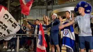 SERENATA A CRUZ AZUL EN HOTEL DE CONCENTRACIÓN  PREVIO VS MONTERREY