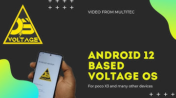 Voltage Os ; Andriod 12 based voltage os